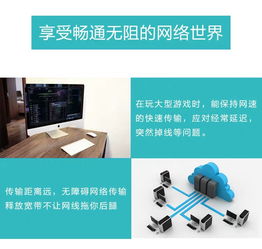 安普中讯 千兆铜芯超五类双屏蔽网络线电脑监控线